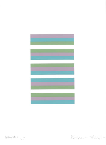 Bridget Riley "Intervals 2"