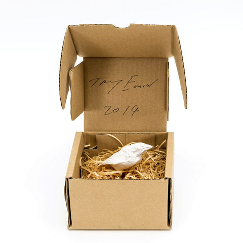 Tracey Emin "Small Bird" Plaster and hair clip Sculpture