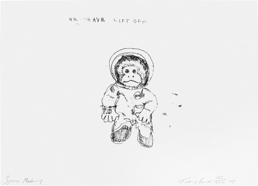 Tracey Emin "Space Monkey" we have lift off signed print