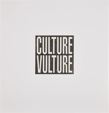 Barbara Kruger "Culture Vulture"