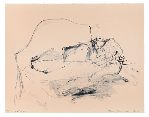 Tracey Emin "On my knees" Signed Print for sale