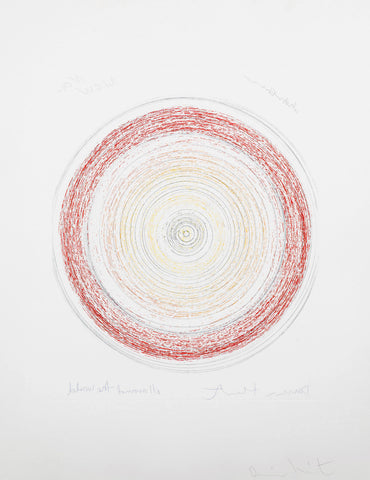 Damien Hirst "All around the World" Spin Etching