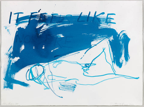 Tracey Emin "Blue Figure III"