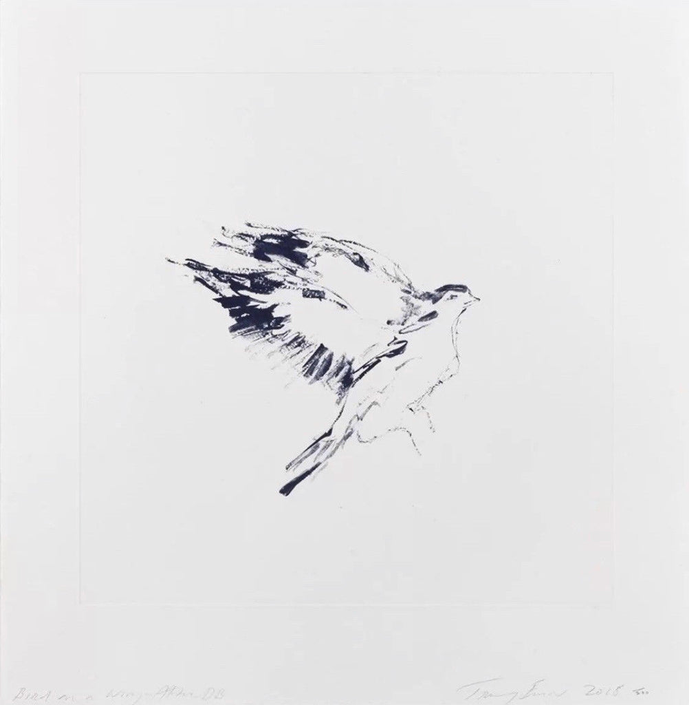 Tracey Emin "Bird on a Wing After DB"