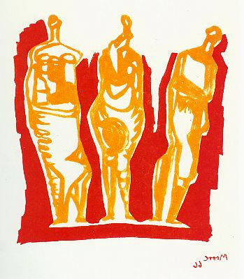 Henry Moore "Three Standing Figures"