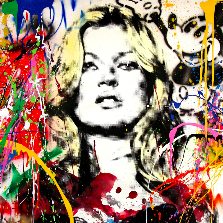 Mr Brainwash "Kate Moss" Original