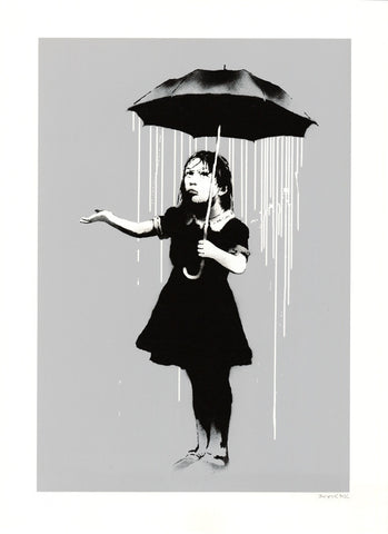 Banksy Nola White Rain New Orleans Floods