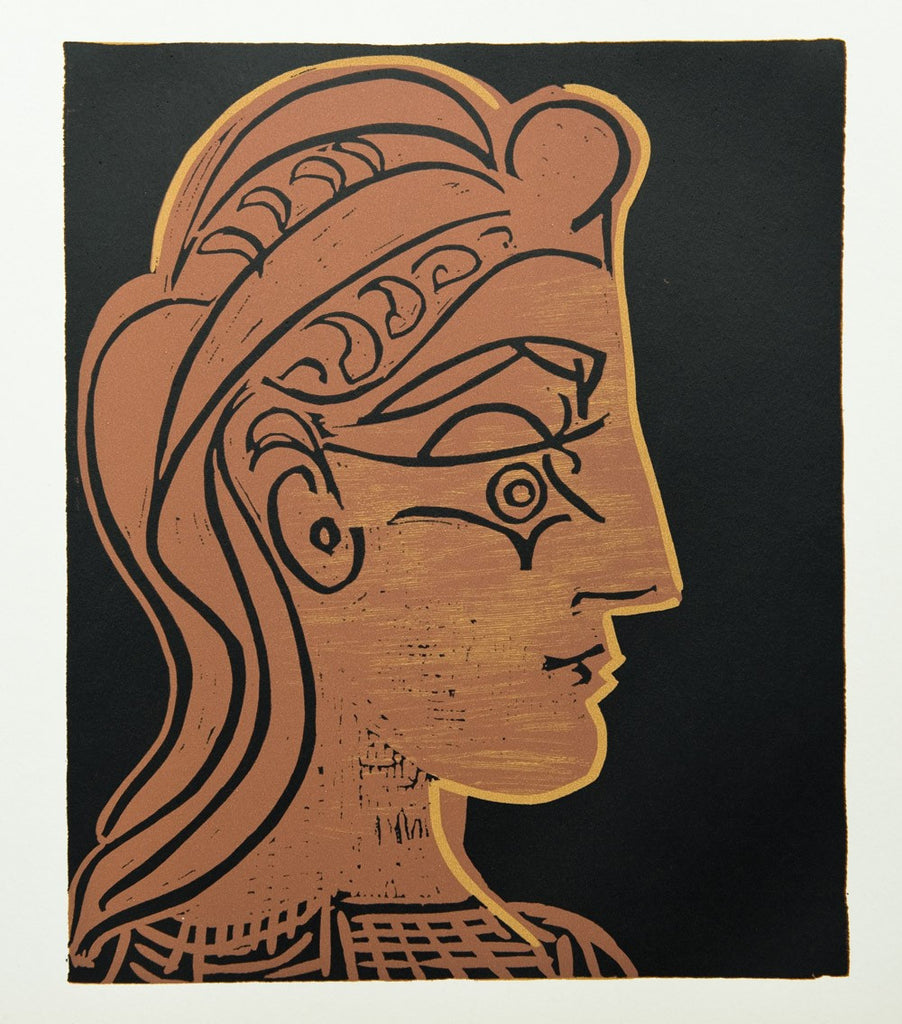 Picasso "Female head in profile"